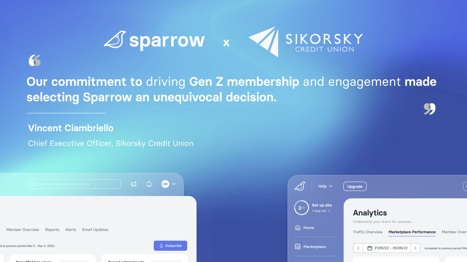 Sikorsky Credit Union Selects Sparrow to Power Student Loans